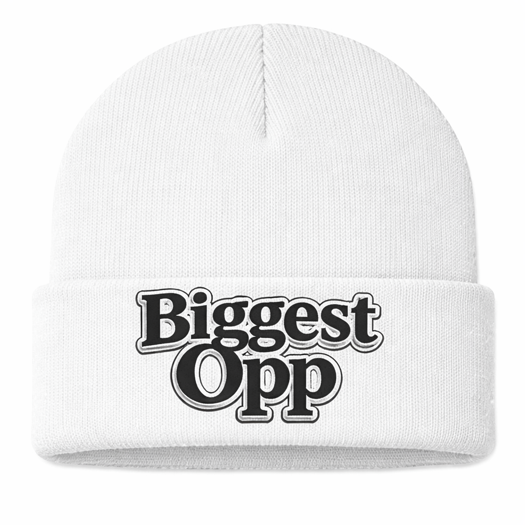TheBiggestOppInc. Signature Embroidered Beanie